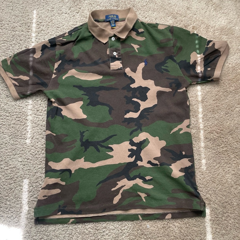 Polo by Ralph Lauren Men's Camouflage Polo Shirt